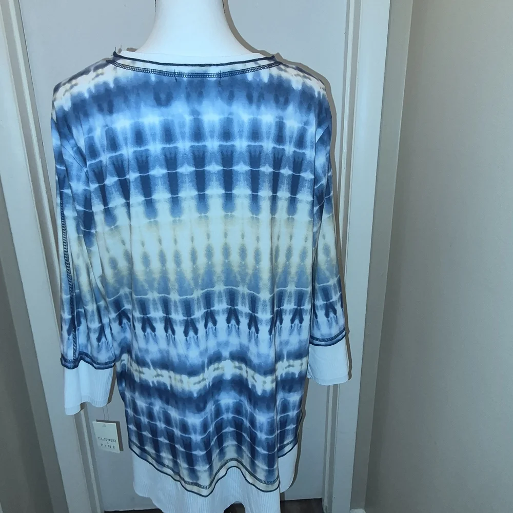 Clover + Pine Tie-Dye Long Sleeve Top - Picture 8 of 11